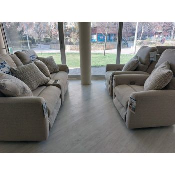   Mozis relax ülőgarnitúra motoros ülésekkel drapp szövet kárpittal - raktárról - McPherson