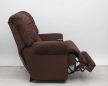 XXL motoros TV fotel - nagy kényelmes fotel Merlot színű szövet kárpittal raktárról - Malone