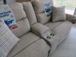 Mozis relax ülőgarnitúra motoros ülésekkel drapp szövet kárpittal - McPherson