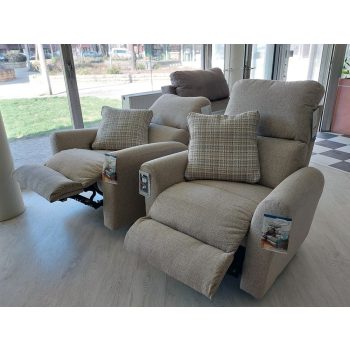   Szóló fotel motoros működéssel drapp szövet kárpittal raktárról - McPherson