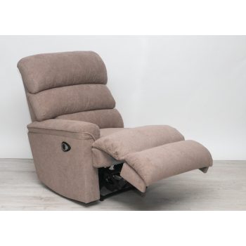   Moduláris relax kanapé bal oldali motoros fotelje Cuba világosbarna szövet szövet kárpittal raktárról - Preston2