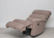 Elemes relax kanapé jobb oldali motoros fotelje Cuba világosbarna szövet kárpittal raktárról - Preston 2
