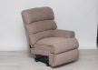 Elemes relax kanapé jobb oldali motoros fotelje Cuba világosbarna szövet kárpittal raktárról - Preston 2