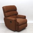 Elektromos fotel Amir terrakotta színű microbársony kárpittal raktárról - Preston2