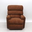 Elektromos fotel Amir terrakotta színű microbársony kárpittal raktárról - Preston2