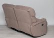 2 személyes motoros relax kanapé Cuba világosbarna szövet kárpittal raktárról - Preston2