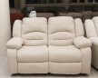 2 személyes relax kanapé - Bronx beige teflonos szövet kárpittal raktárról - Tessin