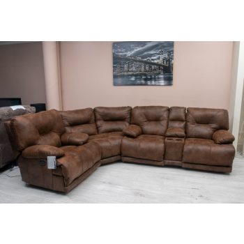   Motoros relax sarokgarnitúra mozi kanapéval - 2 + 1 személyes - raktárról - Voyager