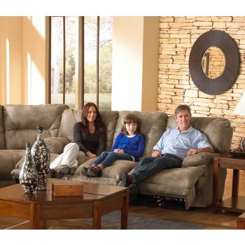   Voyager 3 személyes kanapé - full relax extra kényelmes ülések, motoros opció, középen lehajtható asztalka