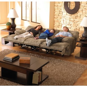 Voyager 3 személyes motoros full relax kanapé - extra kényelmes ülés