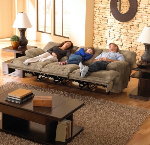 Voyager 3 személyes motoros full relax kanapé - extra kényelmes ülés