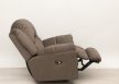 Elektromos fotel fix talppal Horton barna microszálas bársony kárpittal raktárról - Gilmore