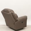 Elektromos fotel fix talppal Horton barna microszálas bársony kárpittal raktárról - Gilmore