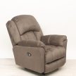 Elektromos fotel fix talppal Horton barna microszálas bársony kárpittal raktárról - Gilmore