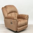 Elektromos fotel Melon világosbarna microszálas szövet kárpittal raktárról - Gilmore
