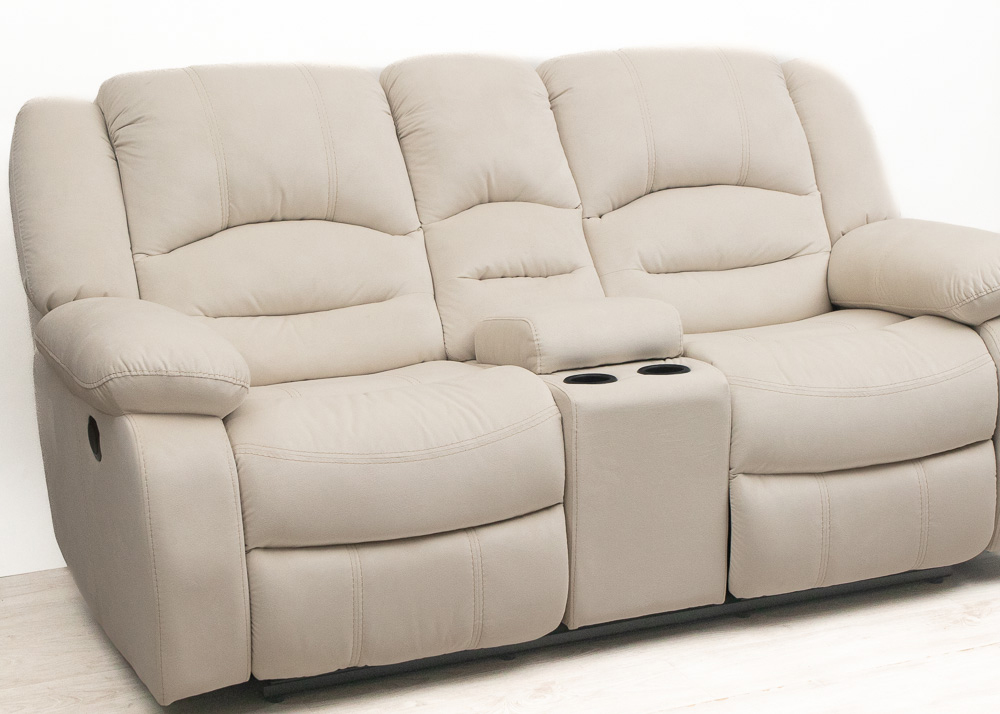 Lábtartós kanapé bahajtott lábtartóval - Tessin